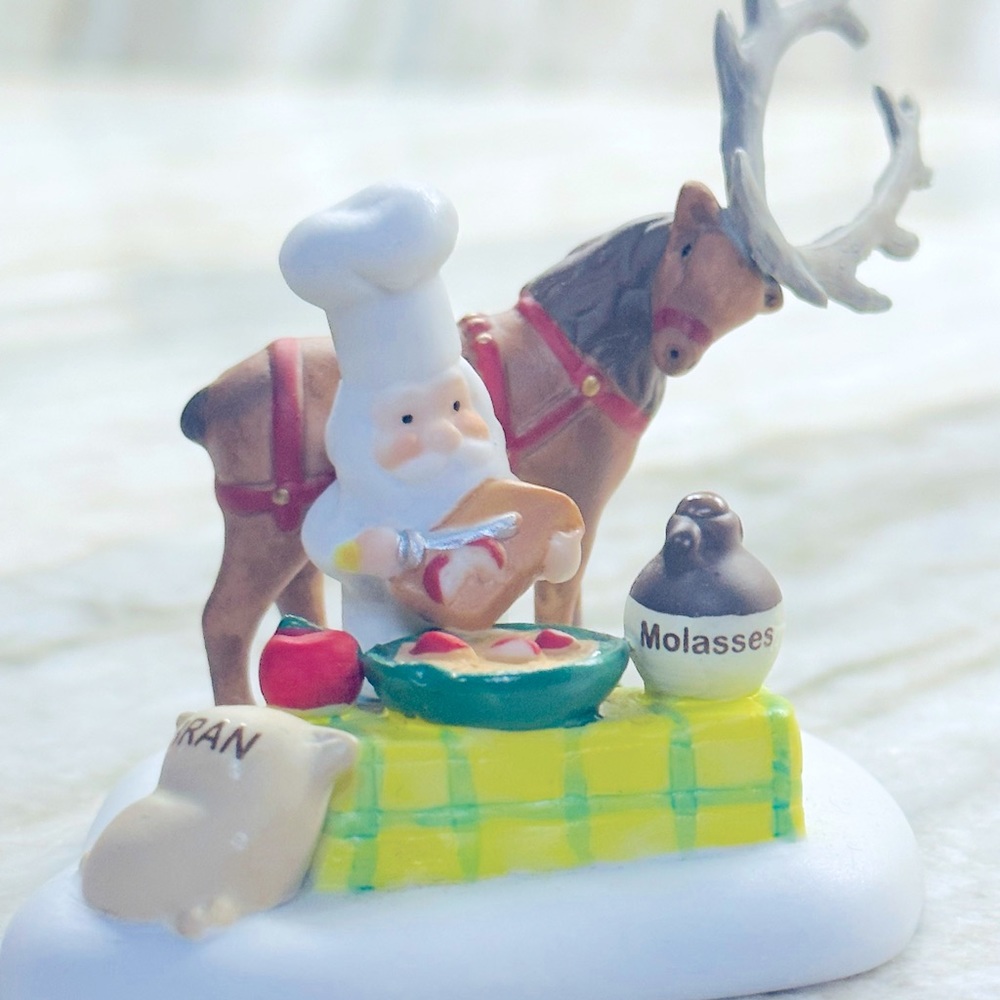 Miniature Department 56 Making Magic Reindeer Table Tap 2 inches Tall Approx